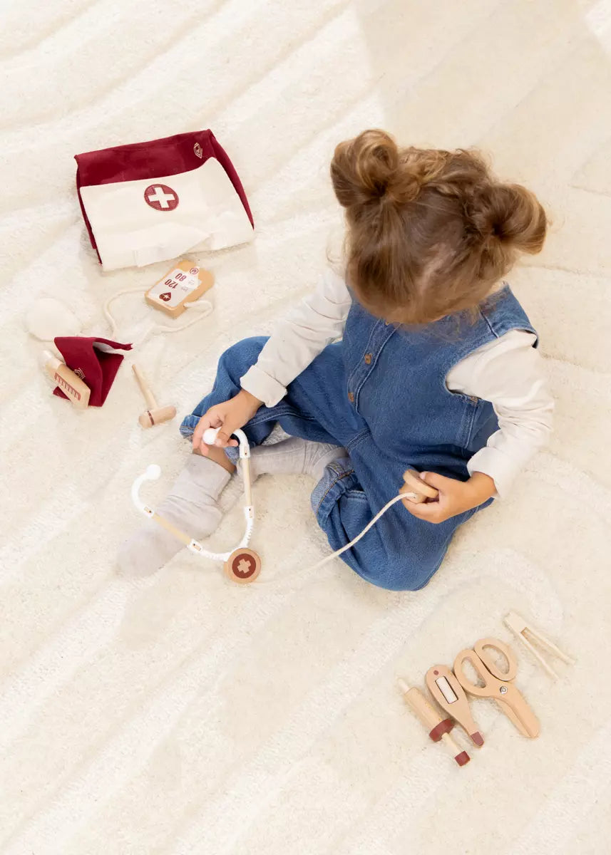 Image of Wooden Doctor Playset