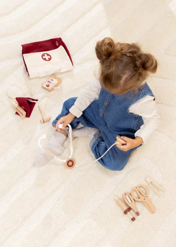 Wooden Doctor Playset