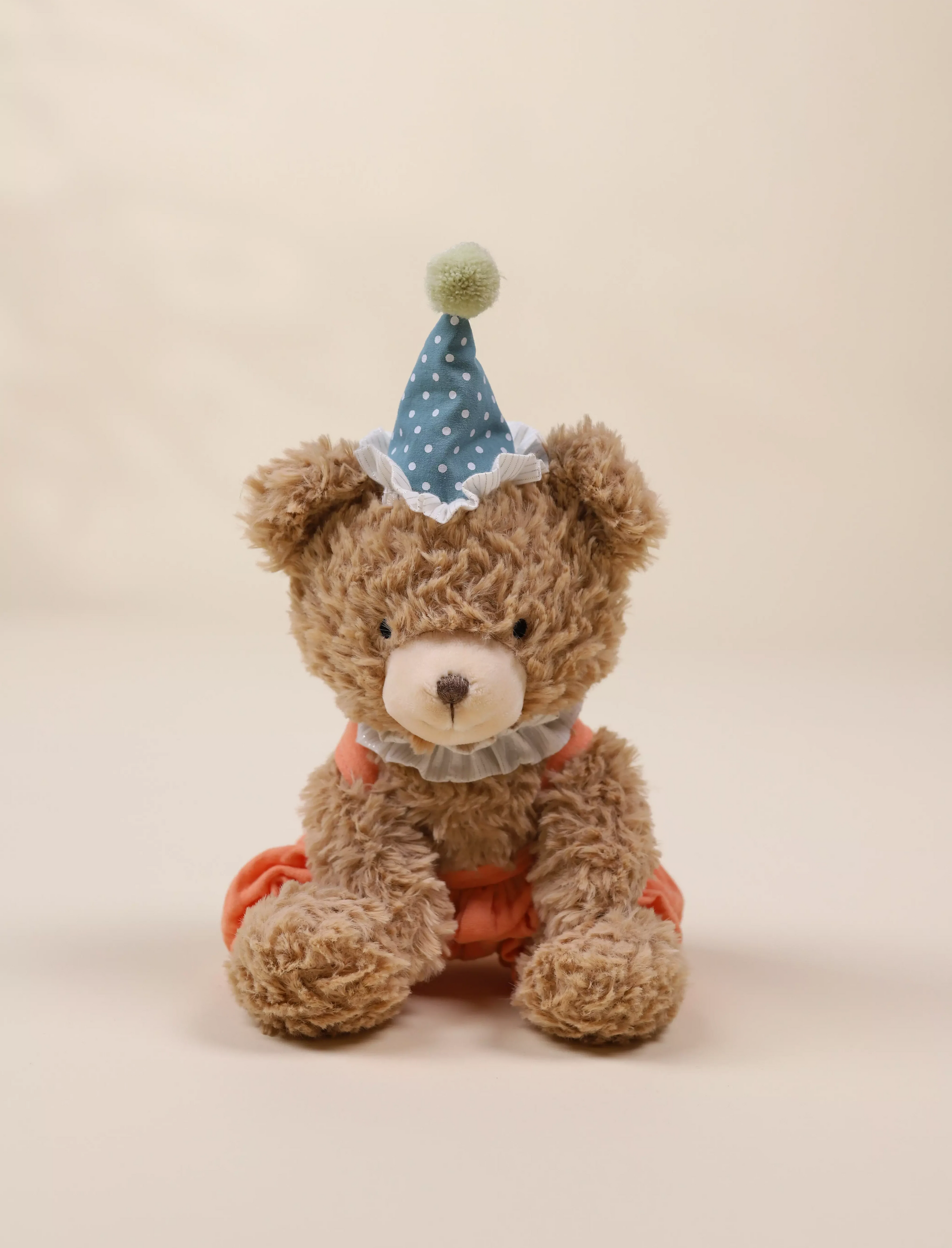 Bear Birthday Plush Toy – Coco Village - Main Image