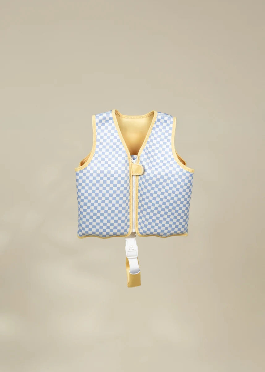 Neoprene Kids Swimming Vest – Ocean (4–6Y)