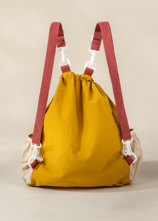 Washable Nylon Gym Bag - Golden Hour