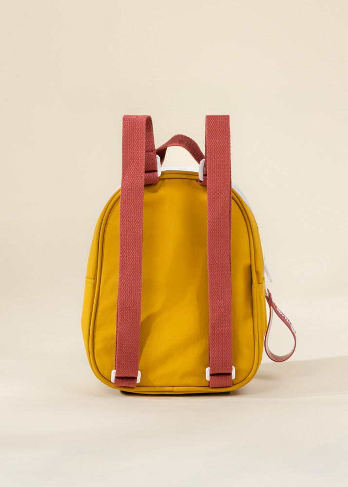 Image of Washable Nylon Small Backpack  - Golden Hour
