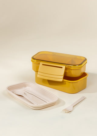 Leak Proof Stackable Lunch Container - Golden Hour