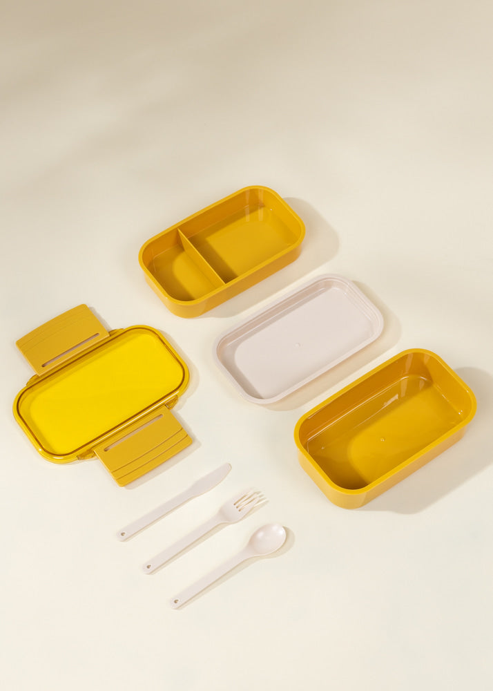 Image of Leak Proof Stackable Lunch Container - Golden Hour
