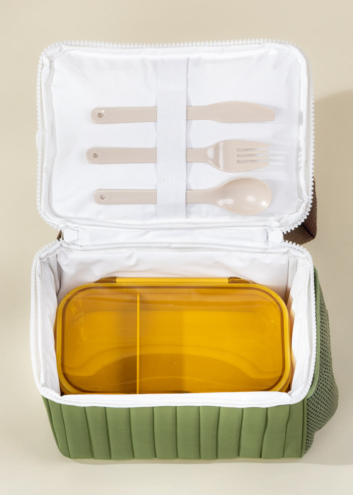 Image of Leak Proof Stackable Lunch Container - Golden Hour