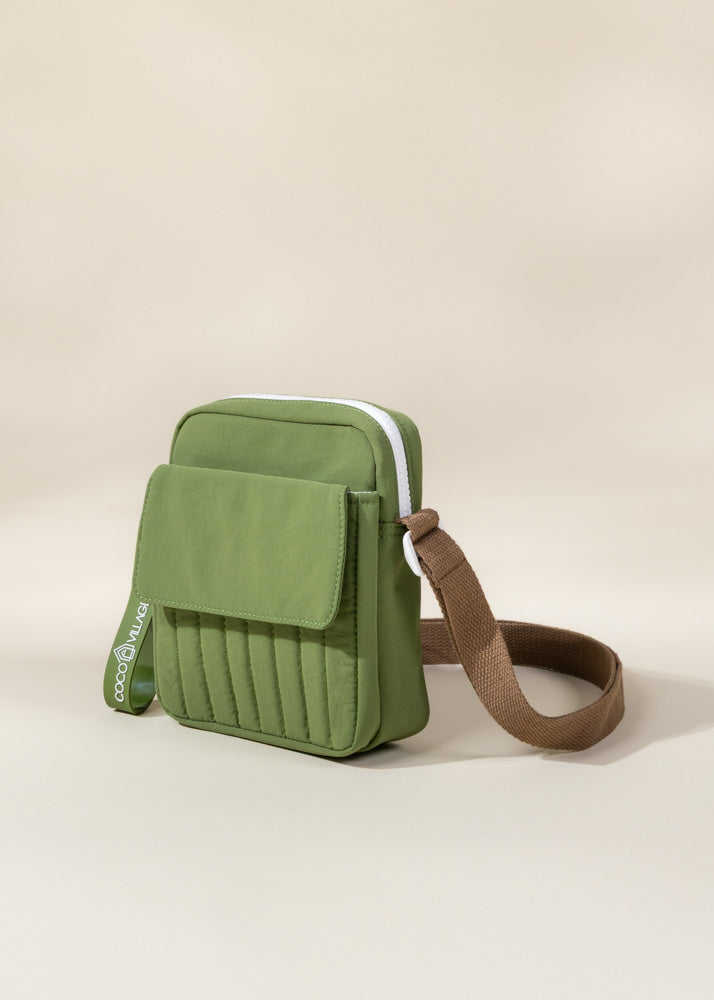 Image of Sac bandoulière en nylon lavable - Earthbound