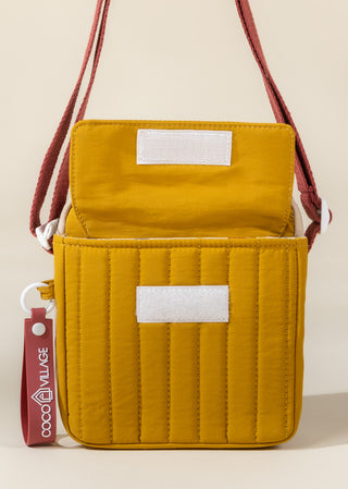 Sac bandoulière en nylon lavable - Golden Hour