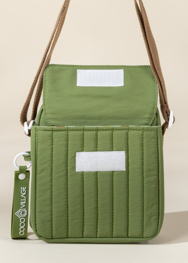 Sac bandoulière en nylon lavable - Earthbound