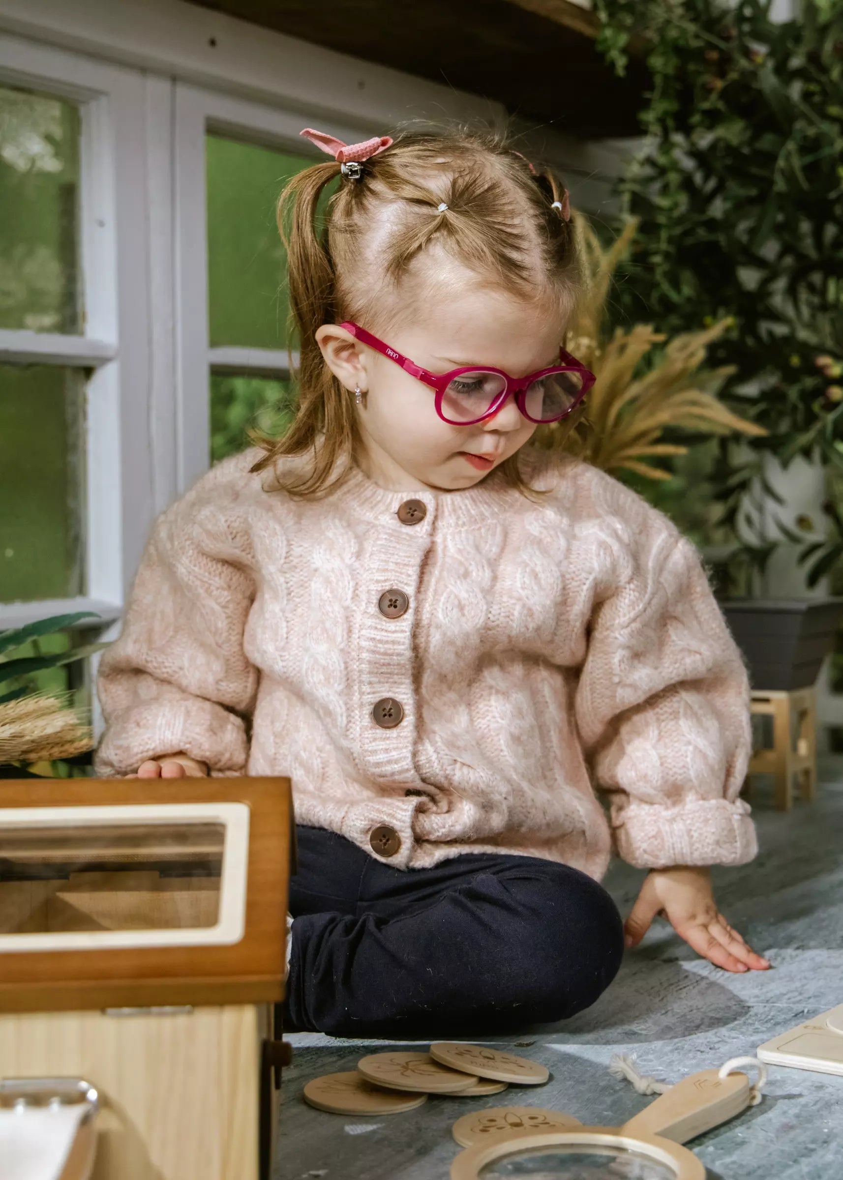 Image of Cardigan en tricot