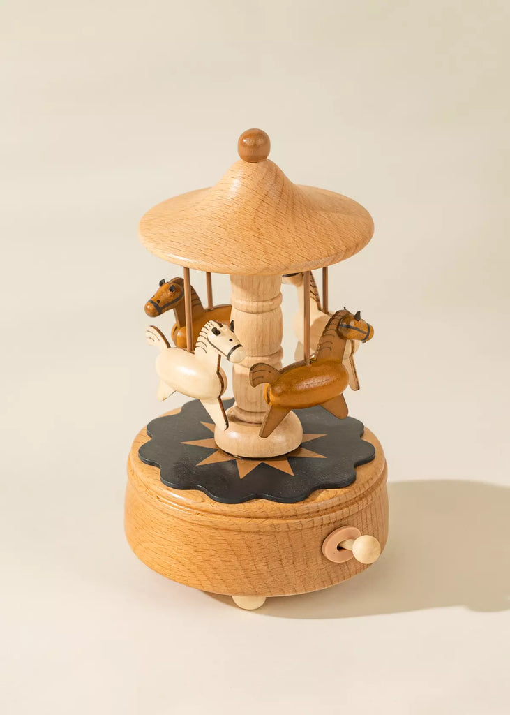 Wooden Music Box - The Carousel - Coco Village