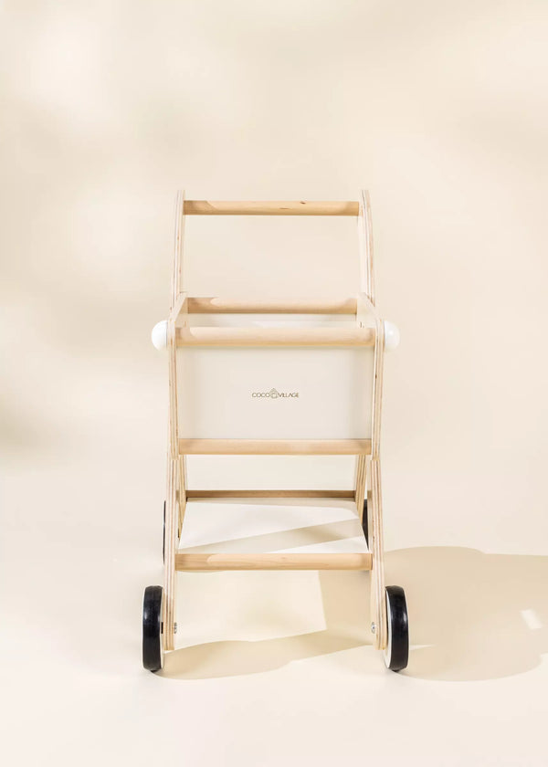 Panier d'épicerie en bois - Foam