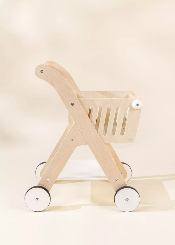 Panier d'épicerie en bois - Foam