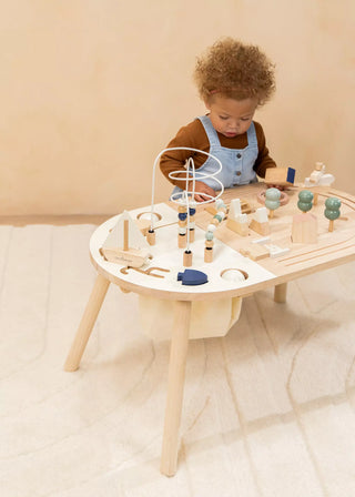Table d'activité en bois
