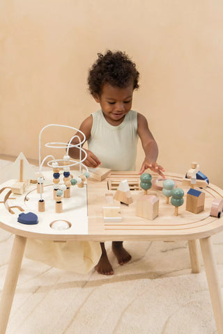 Table d'activité en bois