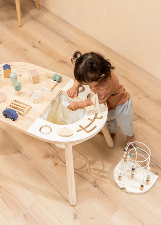 Table d'activité en bois