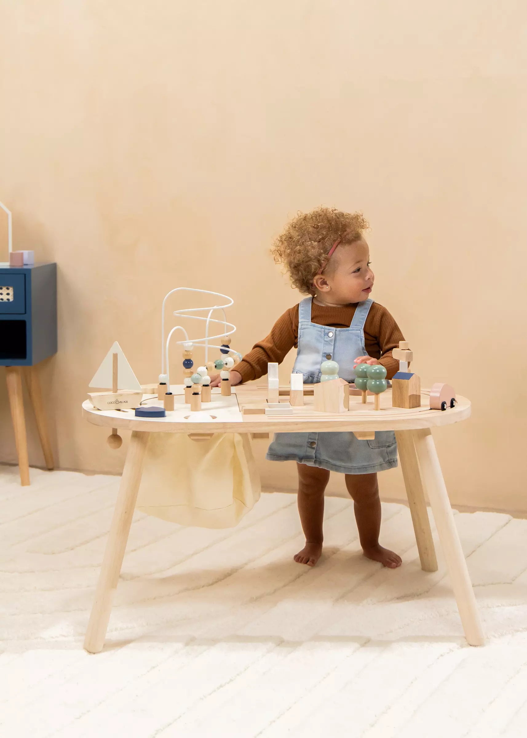 Coco Village Wooden Activity Table