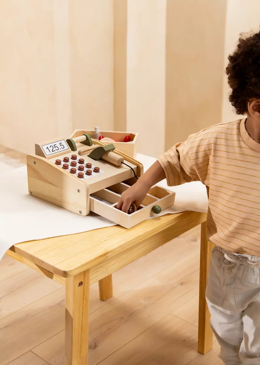 Image of Wooden Cash Register
