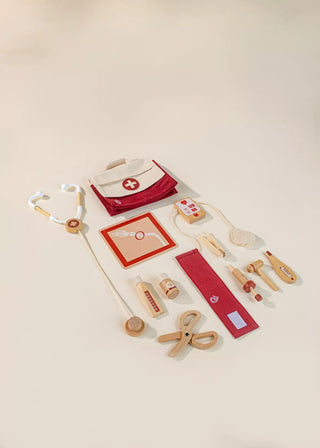 Wooden Doctor Playset