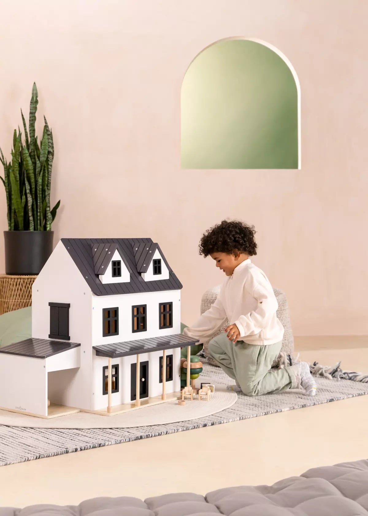 Wooden Doll House Coco Village