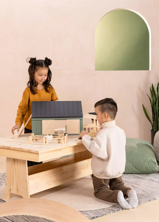 Wooden Farm & Accessories Set