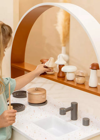 Wooden Kitchen Playset