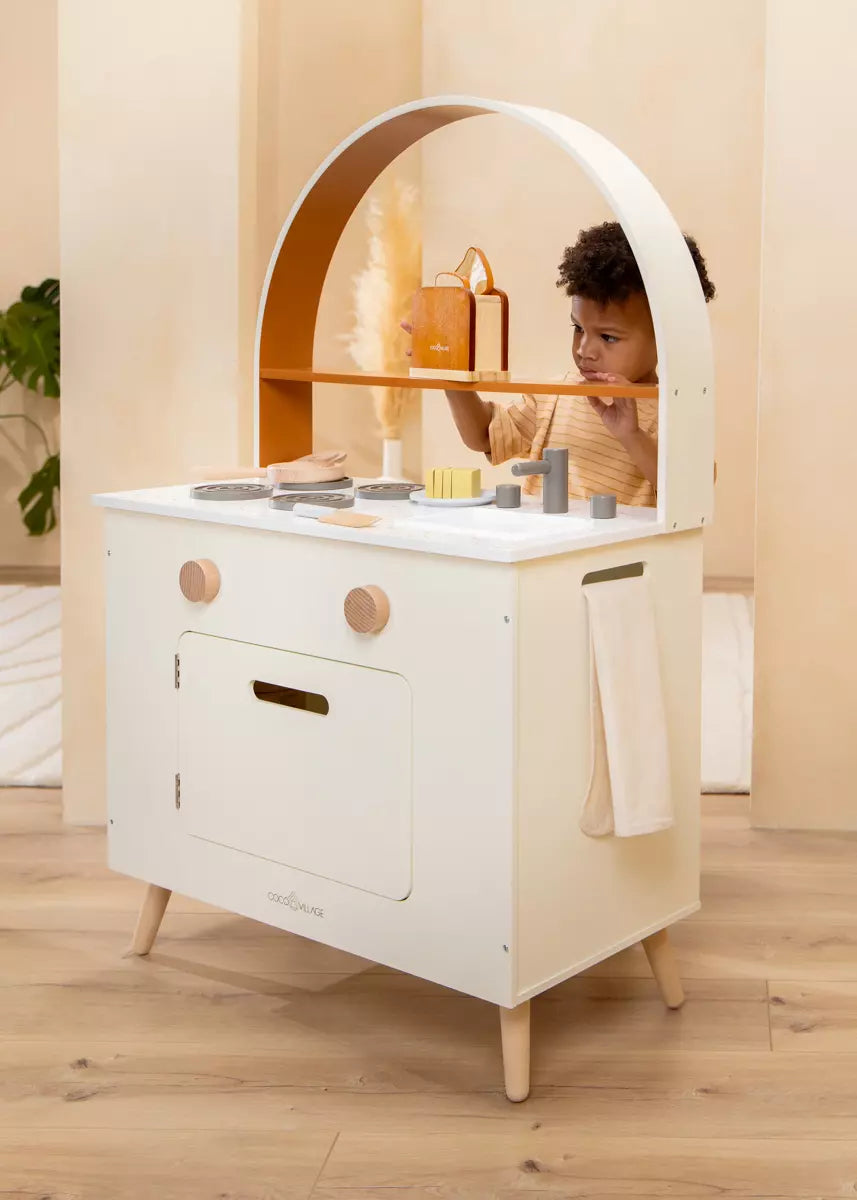 Image of Cuisinière de jeu en bois