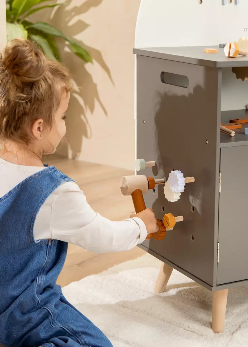 Image of Ensemble de jeu d'établi en bois