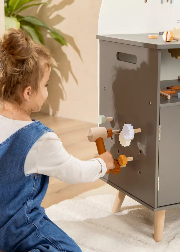 Wooden Workbench Playset