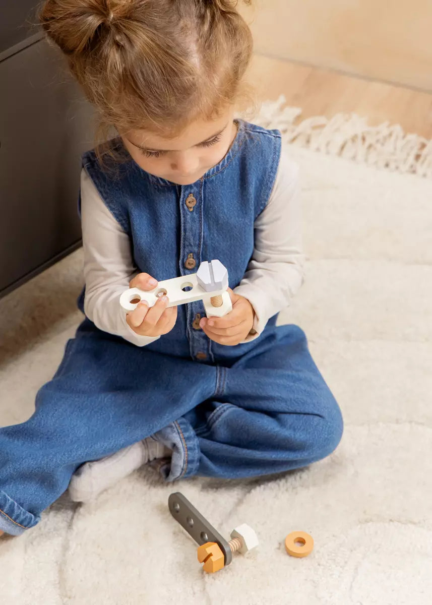 Image of Ensemble de jeu d'établi en bois